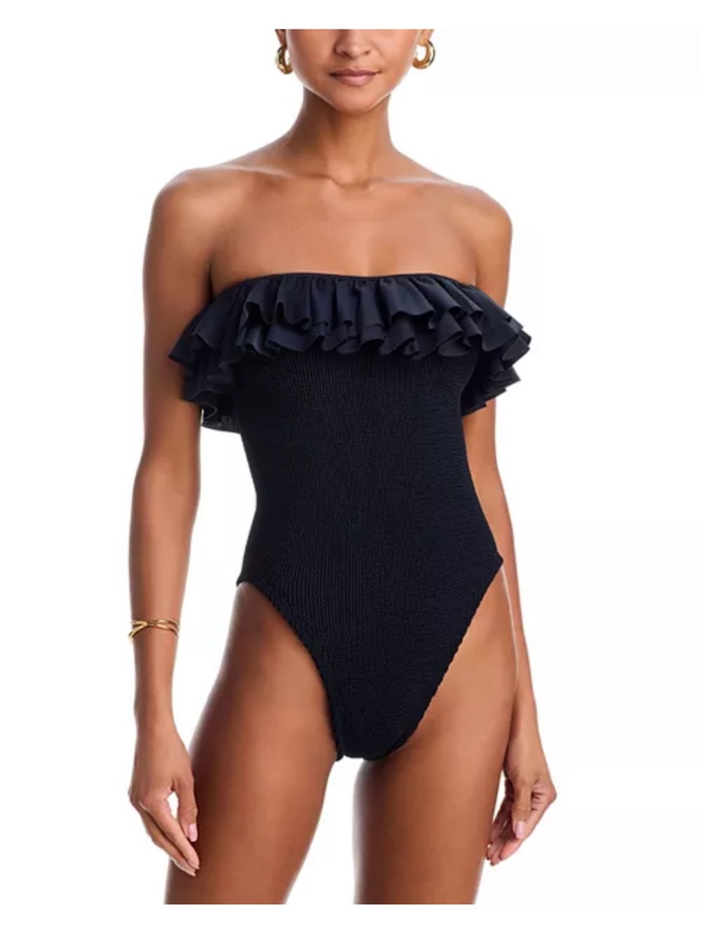 Hunza G Eloise One Piece Swimsuit NWT